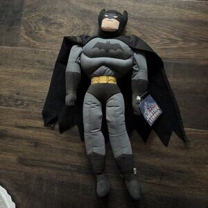 Batman Figure Justice League Toy Factory Plush Doll 17" Tall DC Comics NWT